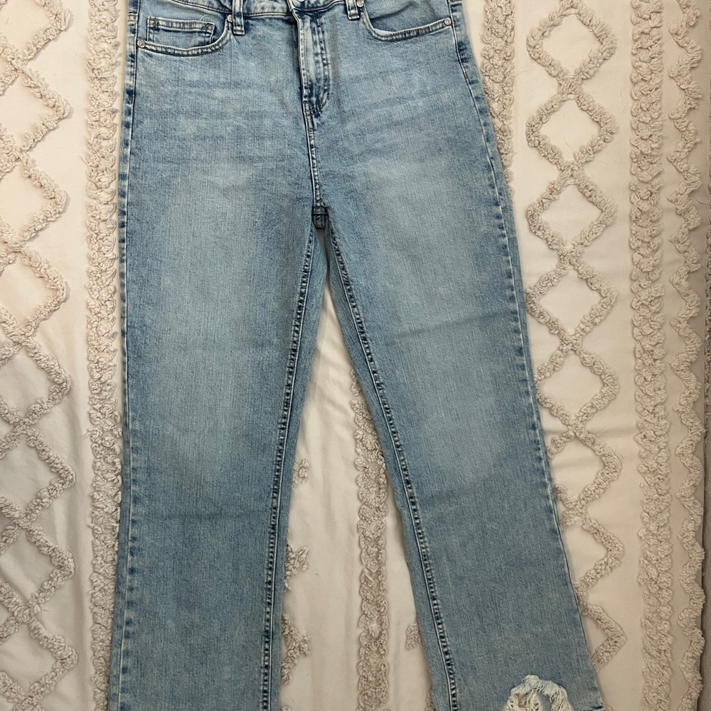 William Rast Light Blue Flare Jeans
